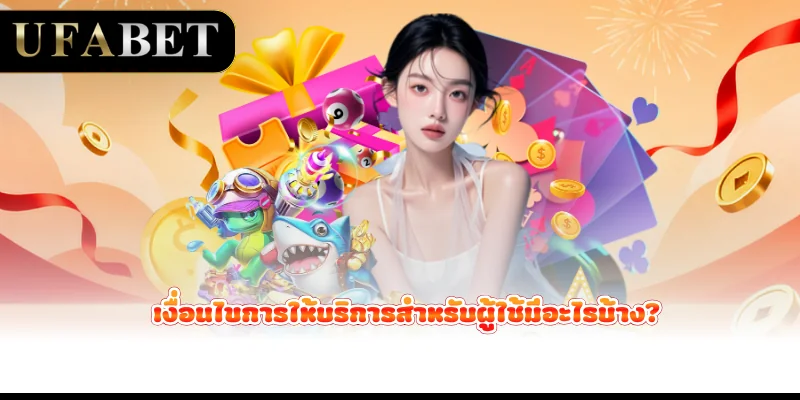 เงื่อนไขการให้บริการสำหรับผู้ใช้มีอะไรบ้าง?